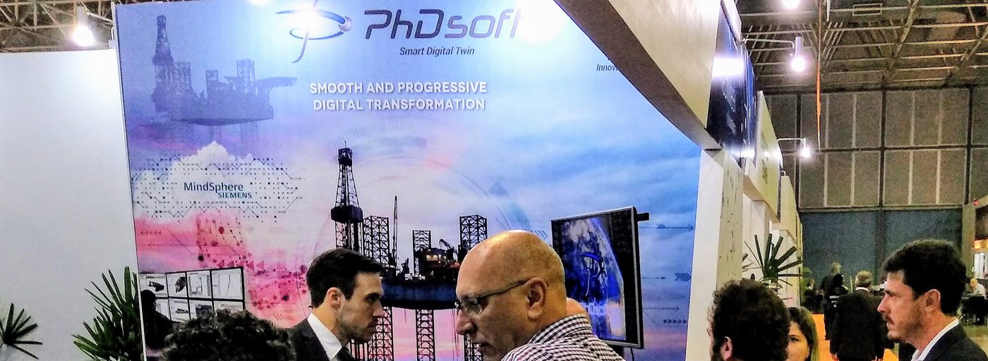 PhDsoft-Stand auf der Rio Oil & Gas 2018
