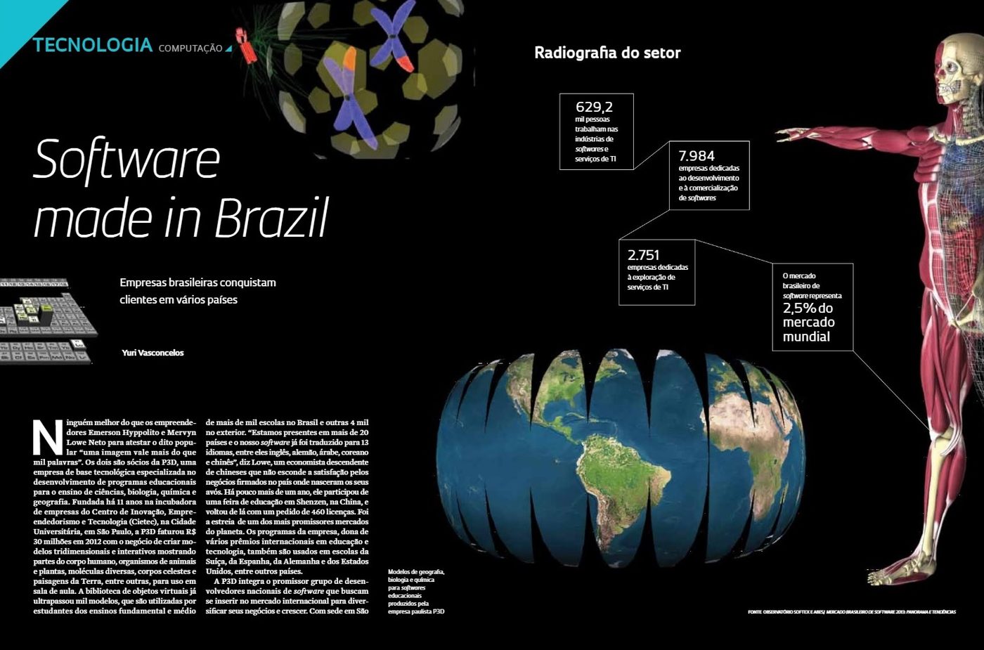 Das Magazin Pesquisa FAPESP hebt PhDsoft hervor